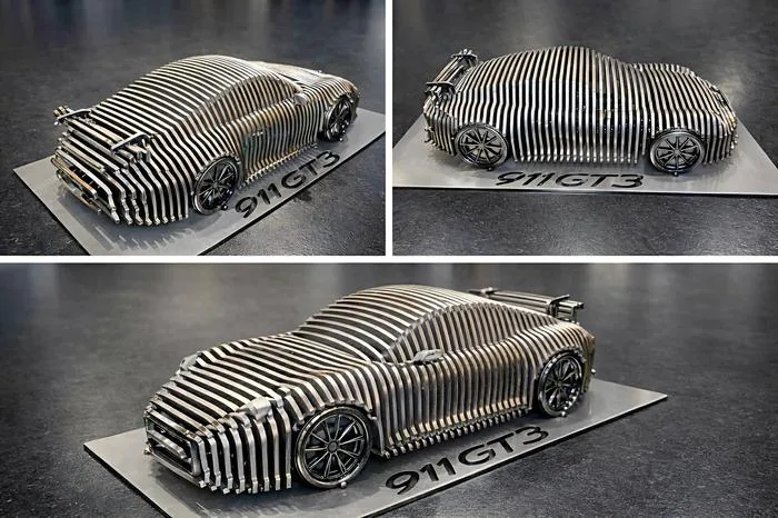 Sculpture Porsche 911 GT3